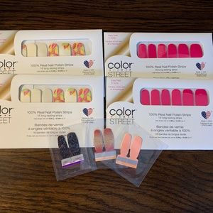 Color Street Nail Polish Strips Sets As it Ferns Out & Are You Madrid-ing Me